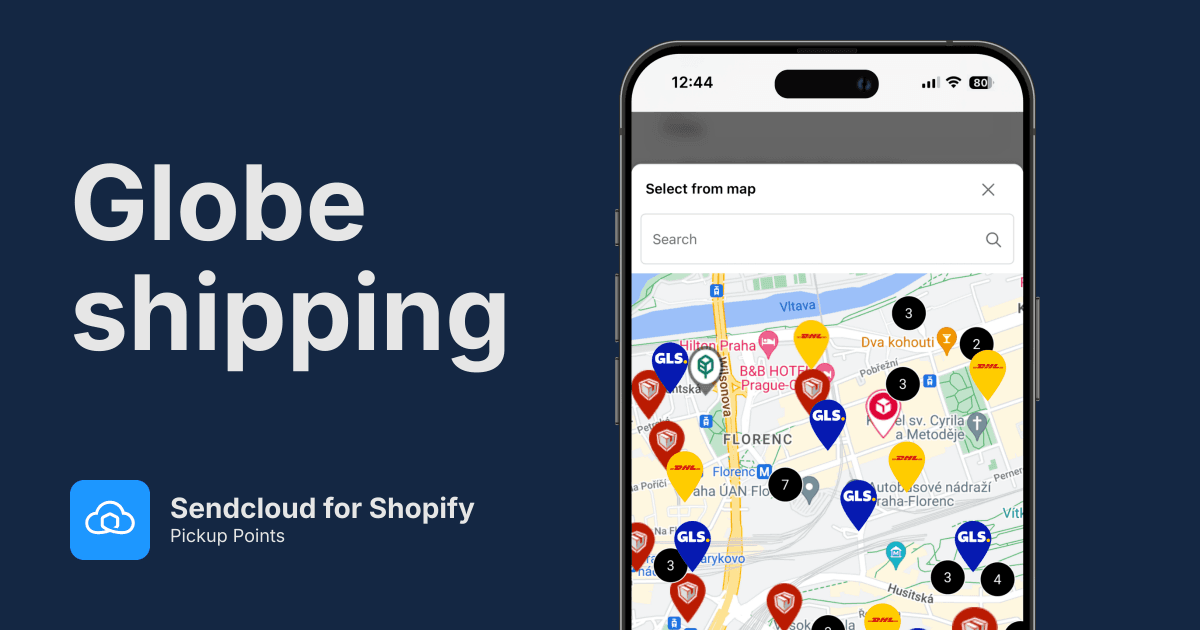 Sendcloud Pickup Points for Shopify
