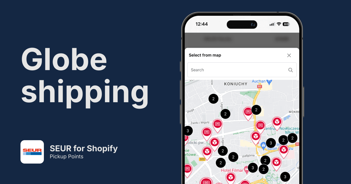 SEUR Pickup Points for Shopify