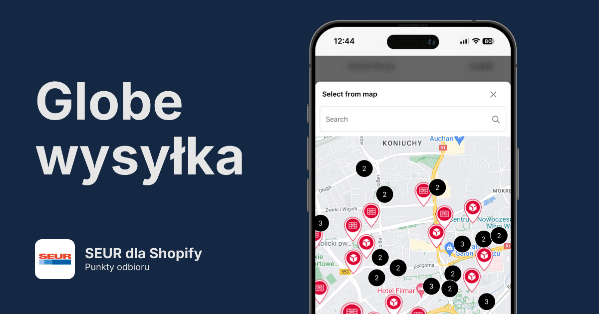 Punkty odbioru SEUR w Shopify