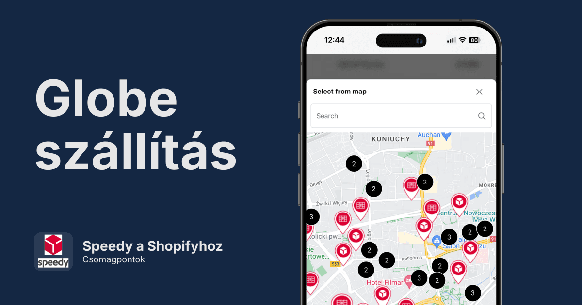 Speedy Pickup Points for Shopify