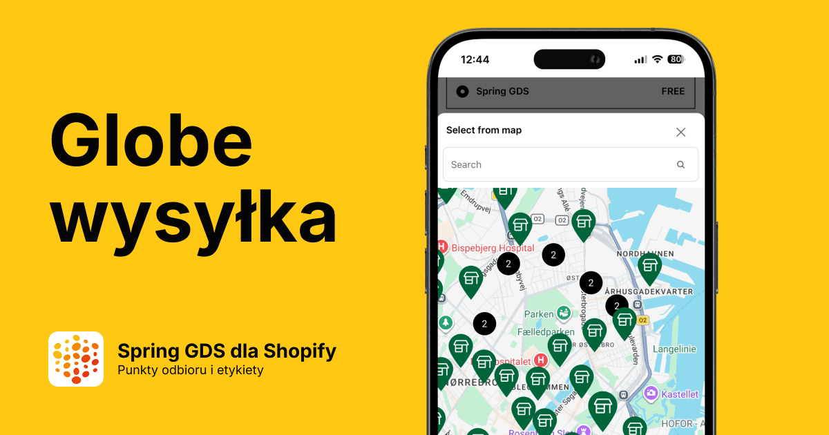 Pełna integracja Spring GDS z Shopify