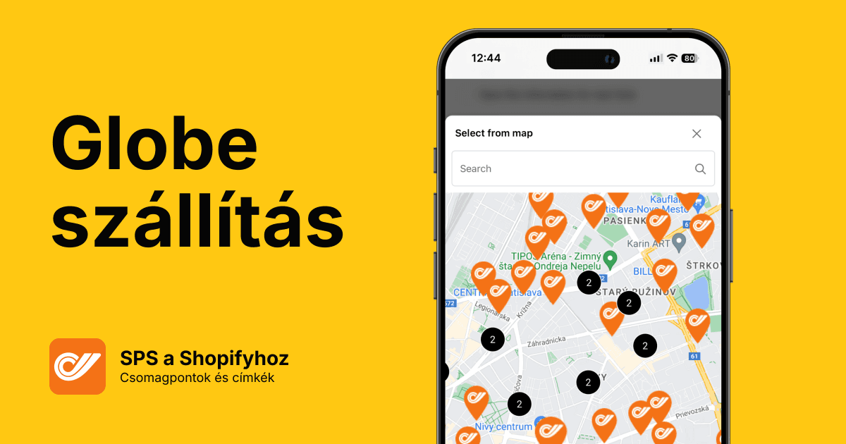Teljes SPS integráció a Shopifyhoz