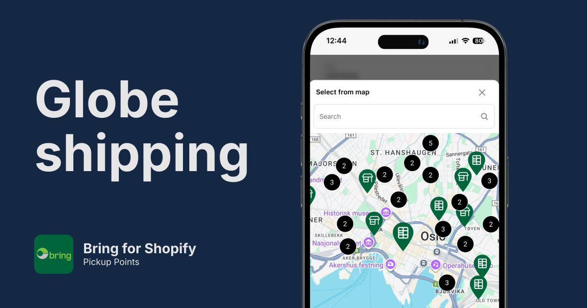 Bring Pickup Points for Shopify