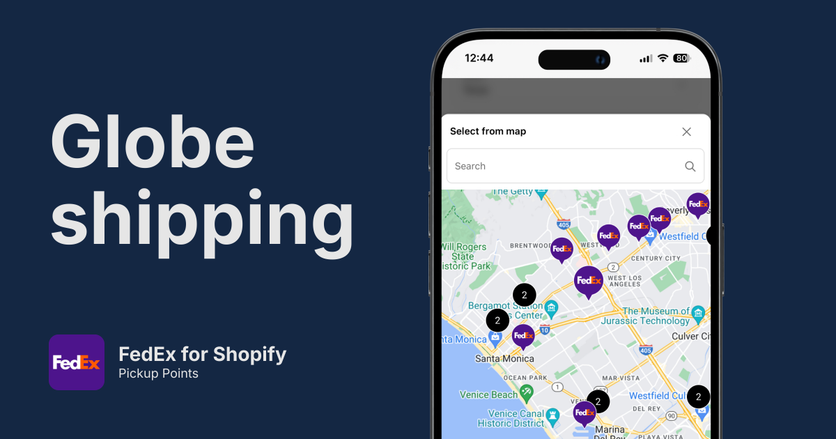 FedEx Pickup Points for Shopify