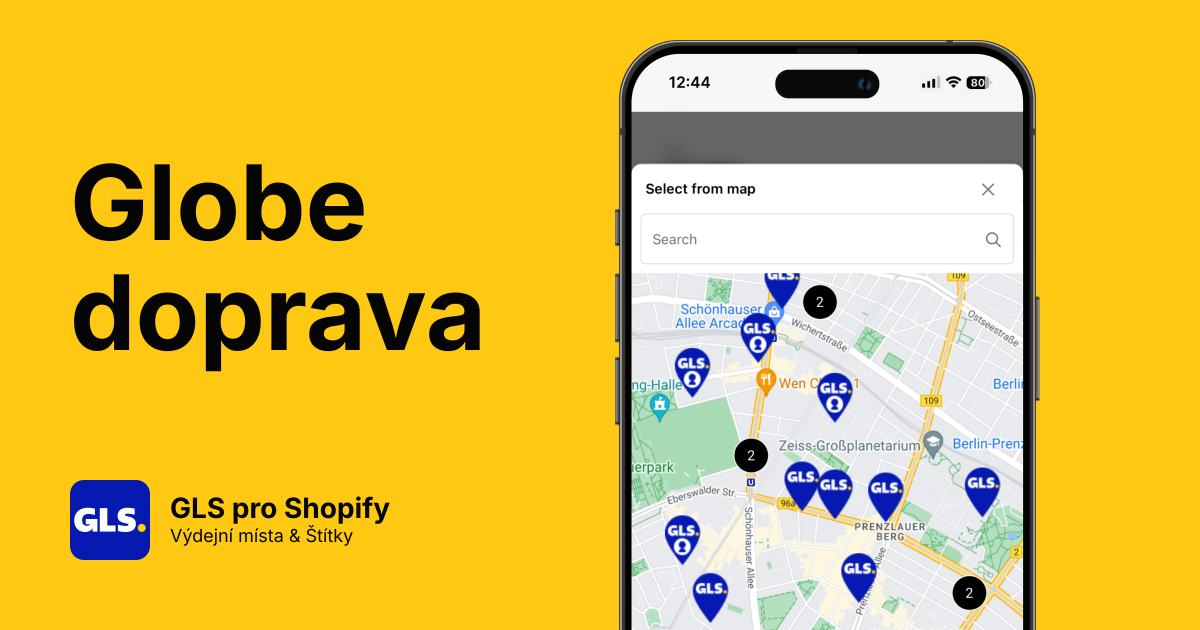 GLS a její kompletní integrace pro Shopify