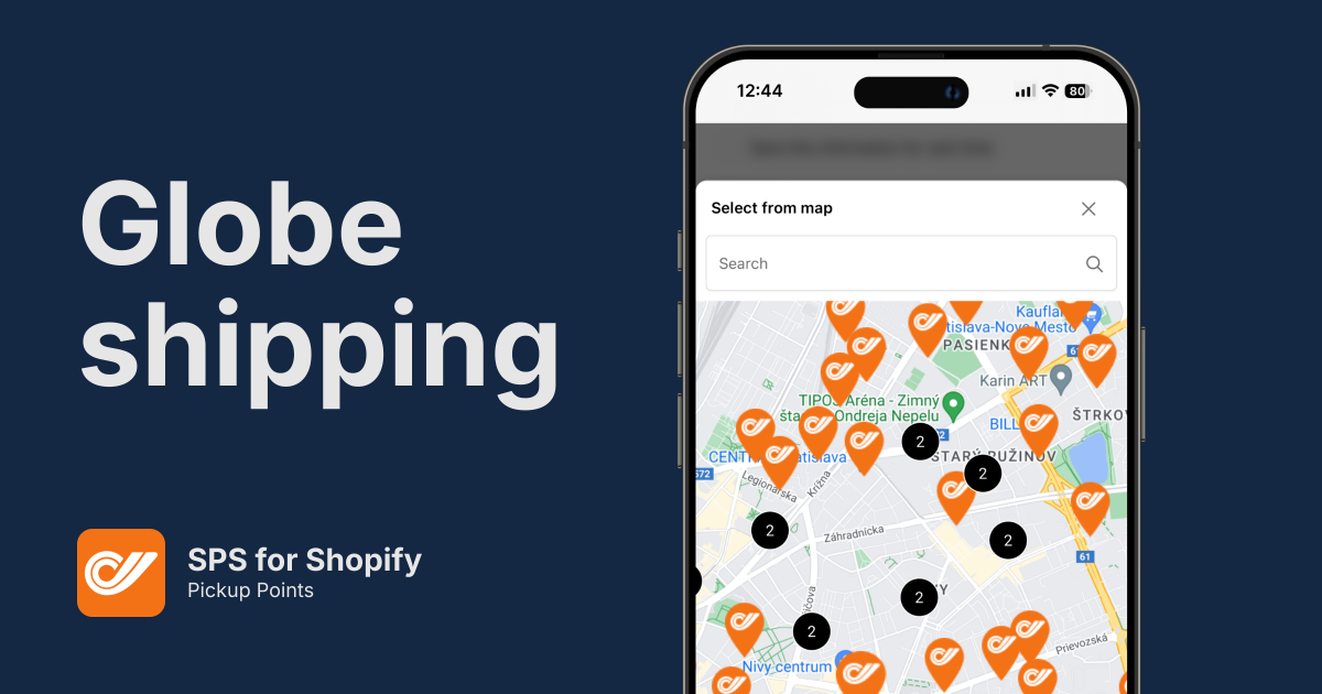 SPS Pickup Points for Shopify